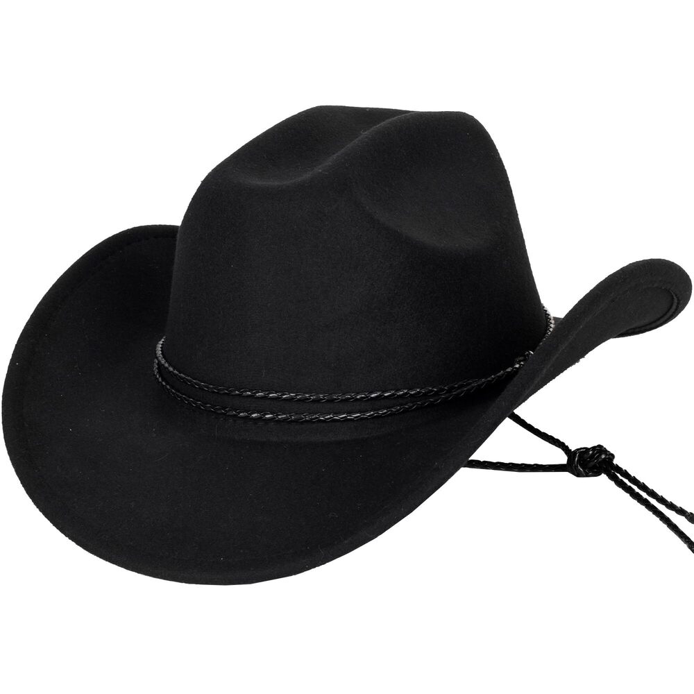 1699 Vintage Western Cowboy Hat Outback Cowgirl Hat M/L